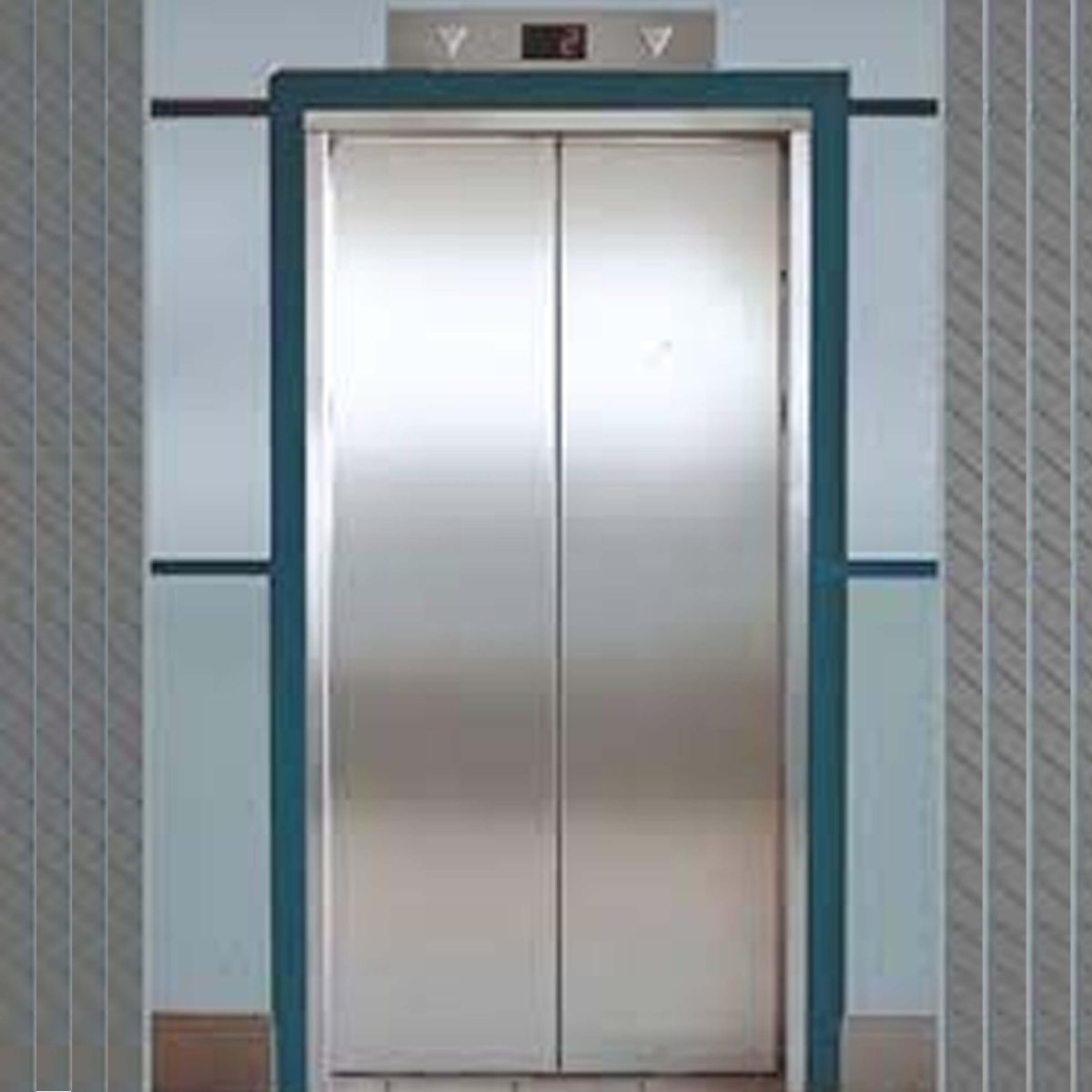 Automatic Center Opening Elevator Landing Door